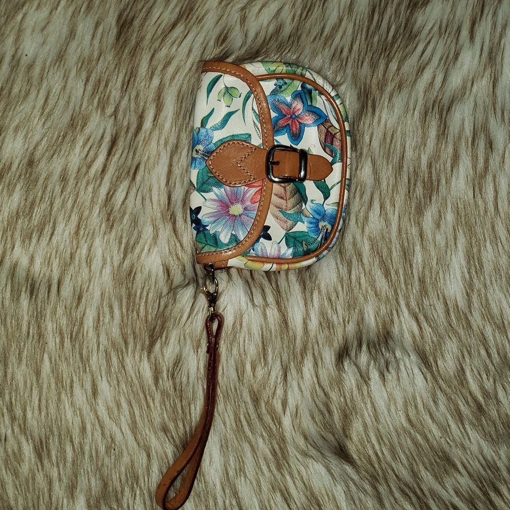 Leather Wristlet